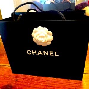 Black Chanel Shopping Bag (9.5*12)